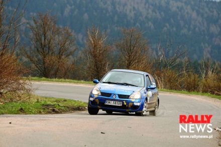 Mirosław Włodarczyk i Marek Kaczmarek - Renault Clio Sport.